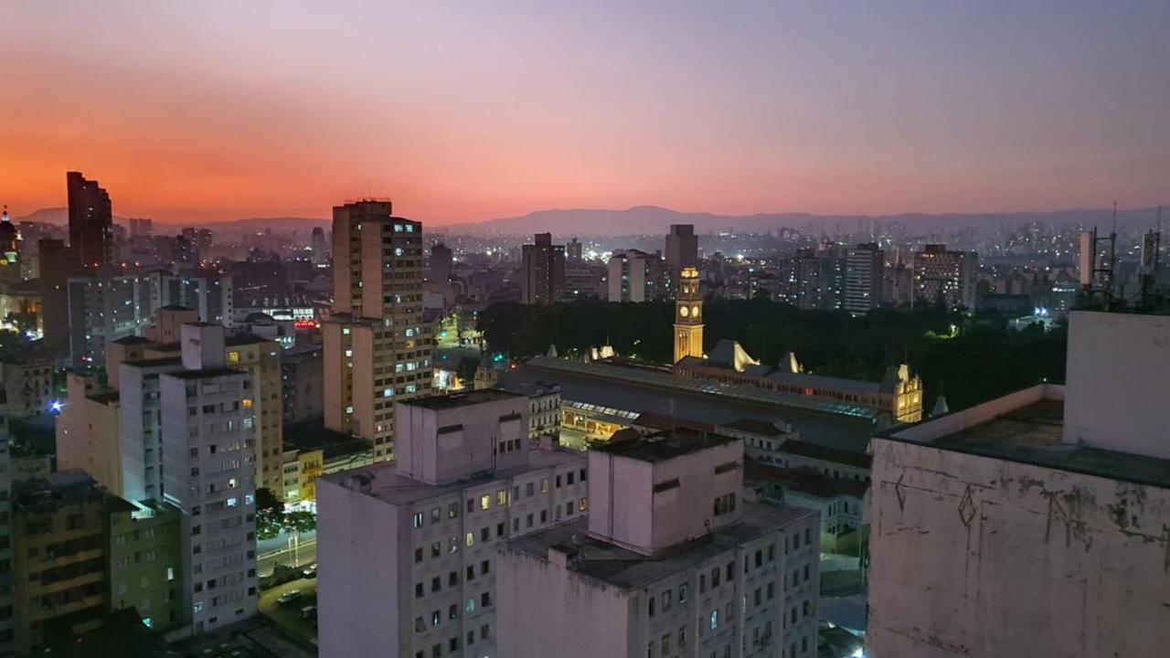 Apartamento com WiFi próximo ao metrô Luz São Paulo Extérieur photo